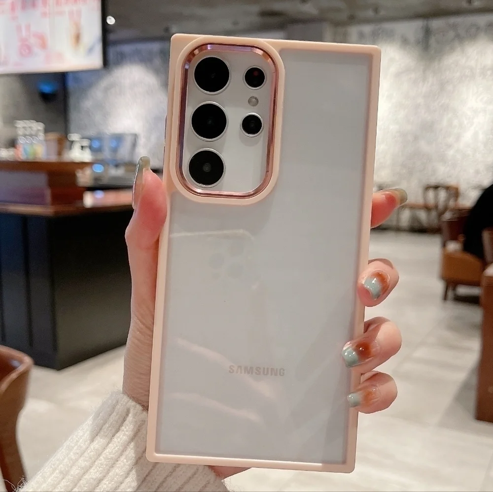 Galaxy S23 Case Galaxy S23 Plus Case Galaxy S23 Ultra case Rose Gold - Picture 3 of 4